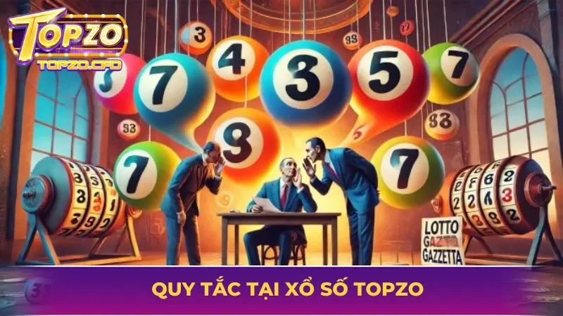Quy tắc tại xổ số TOPZO